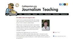 Desktop Screenshot of journalism-teaching.cubreporters.org