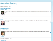 Tablet Screenshot of journalism-teaching.cubreporters.org