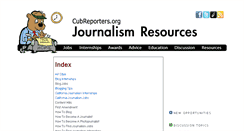Desktop Screenshot of journalism.cubreporters.org