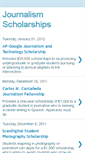 Mobile Screenshot of journalism-scholarships.cubreporters.org