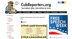 Desktop Screenshot of cubreporters.org