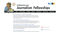 Desktop Screenshot of journalism-fellowships.cubreporters.org