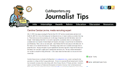 Desktop Screenshot of journalist.cubreporters.org